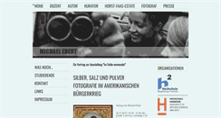 Desktop Screenshot of michaelebert.de